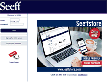 Tablet Screenshot of boss.seeff.com